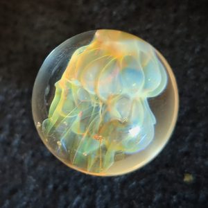 Silver Fume Implosion Marble