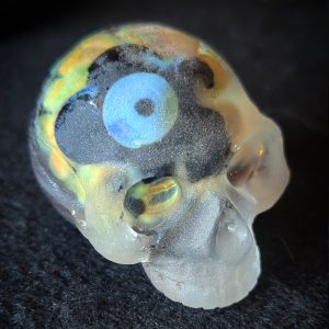 Carved Skull Marble