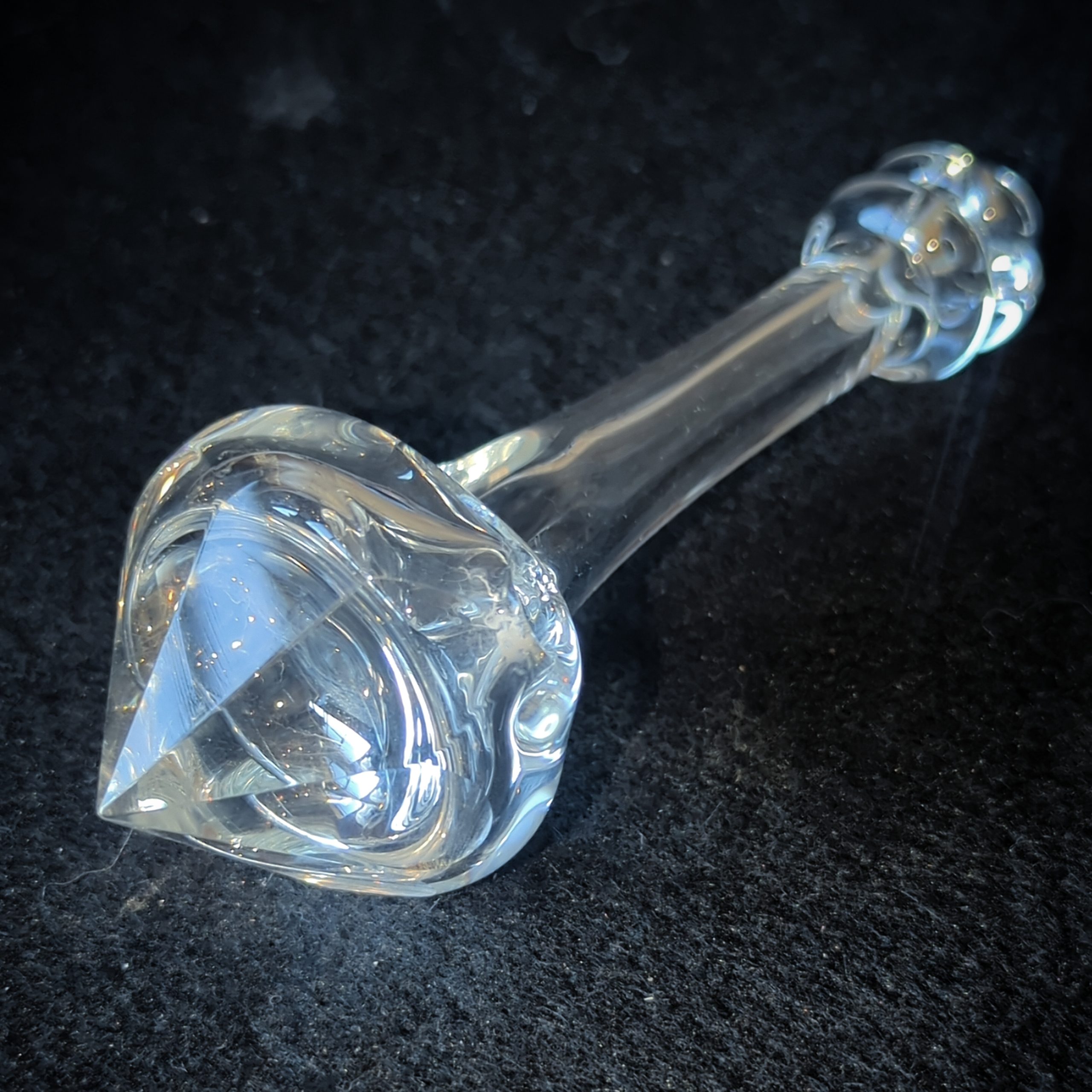 Faceted Crystal Spoon